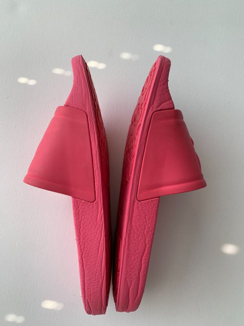 COACH Ulla Rubbler Slide Confetti Pink Size 6 - Picture 4 of 6